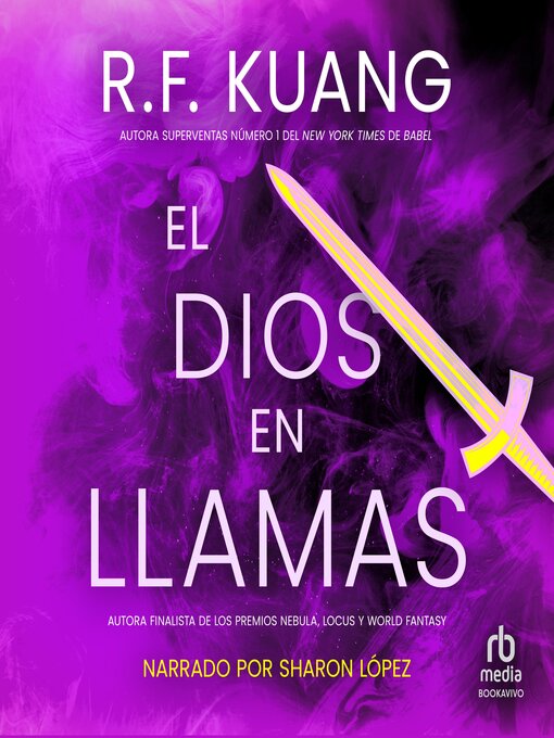 Title details for El dios en llamas by R.F. Kuang - Available